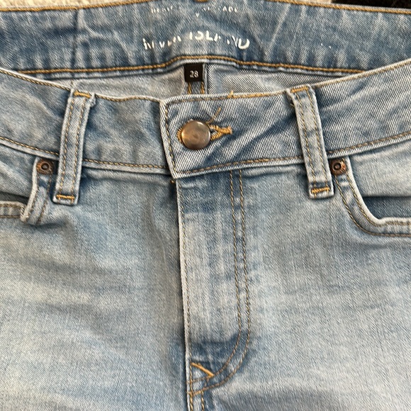 River Island Blue Denim Jean Shorts 28” Waist - Men’s - Picture 3 of 4